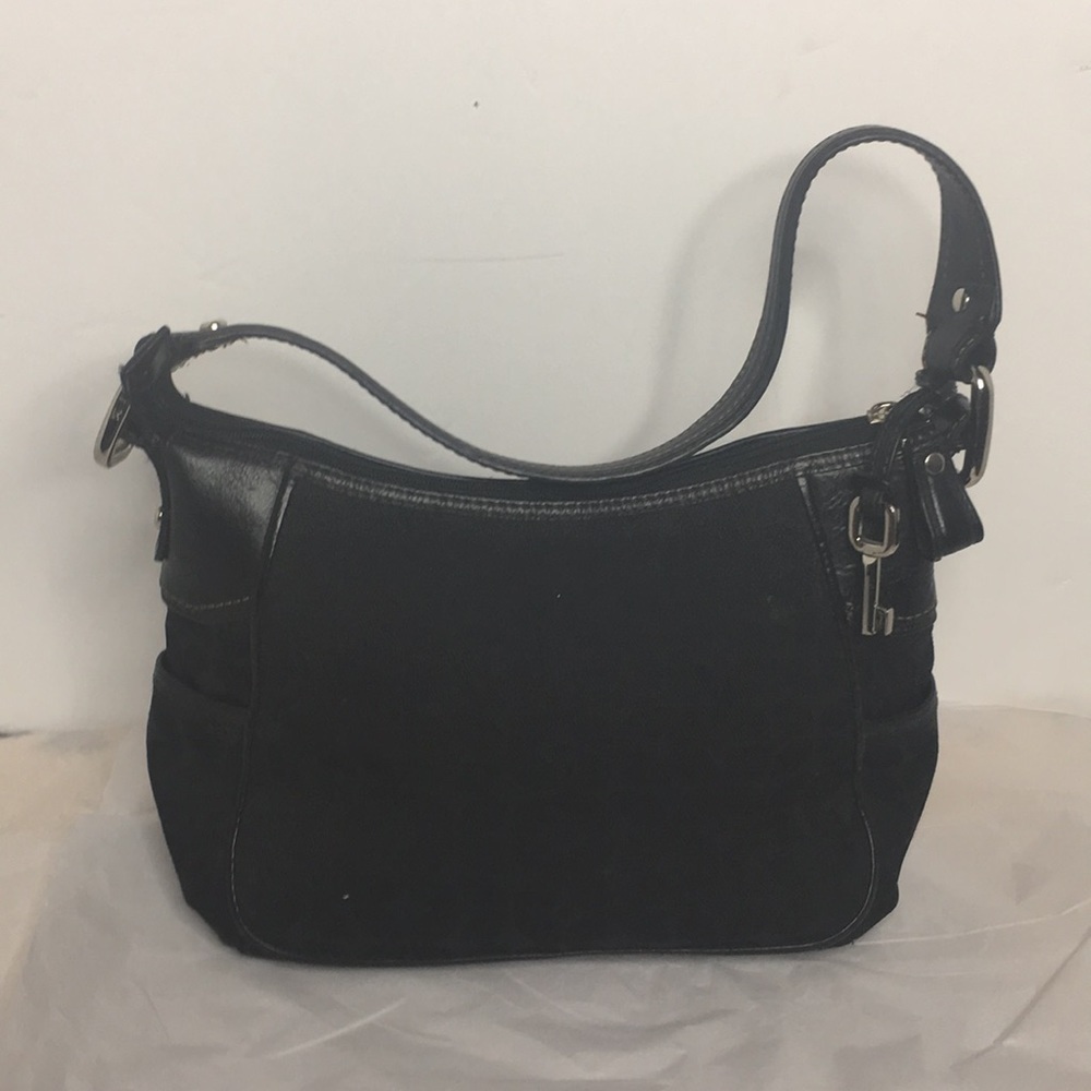 Fossil Jacquard Canvas hobo/shoulder bag